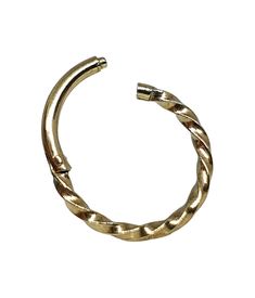 9ct Gold Nose Ring Hinged Hoop Twisted Gold 18g (1.0mm) Daith Tragus Septum Gold WILL COME BOXED AND SEALED 10mm Total Diameter.8mm Inner Diameter,(SEE PHOTOS) - 18g (1.0 mm) Gauge Ring GENUINE 9K Yellow GOLD. - 100% Genuine  - UK Stock Your item it 100% Gold as stated. - This item is 100% as described, Metal, Gauge, Thickness, size or if you're buying  All body Jewellery sold by eclectic shop uk ltd ® is suitable for healed piercings only. Gauge is abbreviated g.  ALL PHOTOS  © eclectic shop uk Internally Threaded Yellow Gold Hoop Nose Rings, Gold 14k Hoop Septum Ring, Adjustable 14k Gold Septum Ring, Adjustable Gold Hoop Septum Ring, Gold Stackable Septum Ring, Stackable 14k Gold Hoop Septum Ring, 14k Yellow Gold Stackable Septum Ring, Gold Small Hoop Septum Ring Stackable, Gold Small Hoop Stackable Septum Ring