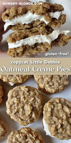 homemade oatmeal creme pie recipe, gluten free oatmeal cream pies, oatmeal creme pies, oatmeal creme pie, frosting, gluten free oatmeal cookies, gluten free oatmeal creme pie recipe, gluten free oatmeal cream pie recipe, copycat little debbie recipe, copycat little debbie oatmeal creme pies, copycat little debbie oatmeal cream pies , homemade cookie sandwiches, gluten-free oatmeal cookie sandwiches, gluten-free cookie sandwiches Gluten And Dairy Free Oatmeal Cream Pies, Gf Oatmeal Cream Pies, Dairy Free Oatmeal Cream Pie, Copycat Oatmeal Cream Pies, Gluten Free Oatmeal Cream Pies, Gluten Free Iced Oatmeal Cookies, Gluten Free Dairy Free Oatmeal Cookies, Diy Oatmeal Cream Pies, Healthy Oatmeal Cream Pies