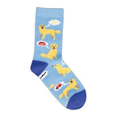 The Doggy Thoughts features: 4-7 Years (Shoe Size 10-1Youth) 68% Cotton, 30% Nylon, 2% Spandex Sock Designs, Silly Socks, Happy Panda, Hippie Nails, Unique Socks, Blue Q, Funky Socks, Cat Socks, Blue Socks