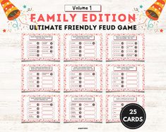 the ultimate family game is here to help you play with friends and family members in this fun