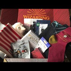 the wizarding box is full of items to make it easier for someone to use