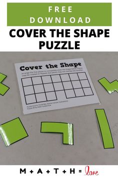 cover the shape puzzle. Shape Puzzles Free Printable, Class Puzzle, Create A Puzzle Printable, Math Puzzles, Geometry Puzzles, Cross Math Puzzle, Maths Classroom Displays, Math Puzzles Brain Teasers, Mathematics Activities