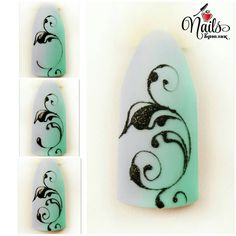 New Nail Art, Art Nails, Arabesque, Nail Tech, Paw Print Tattoo