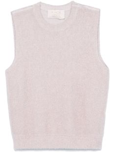 Find KAOS Brushed Top on Editorialist. light pink knitted construction brushed effect crew neck sleeveless straight hem Pink Soft Crew Neck Top, Pink Soft Texture Crew Neck Top, Yoko London, Knitted Tops, Iconic Bags, Exclusive Fashion, Ballet Flat Shoes, Cami Tanks, Lady Dior