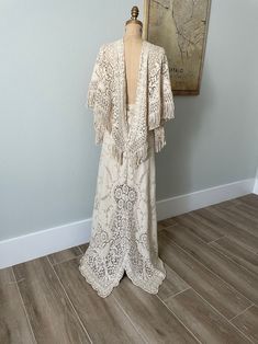 Sandy Beige Vintage Lace Wedding Dress, Gypsy Wedding Dress, Bohemian Lace Dress,deep V Wedding Dress,boho Dress, Bell Sleeve Dress - Etsy Bohemian Off White Maxi Dress, Traditional Lace Maxi Dress For Wedding, Bohemian Dresses For Destination Wedding, Bohemian Floor-length Maxi Dress For Wedding, White Long Bohemian Gown, White Bohemian Long Gown, Bohemian Floor-length Festival Gown, Bohemian Fitted Wedding Dress With Lace Trim, Beige Lace Maxi Wedding Dress