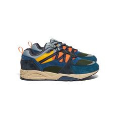 Karhu Fusion 2.0 (True Navy/Night Sky) – Concepts Urban Nylon Lace-up Sneakers, Suede Lace-up Running Shoes With Cushioned Footbed, Blue Leather High-top Sneakers With Vibram Sole, Blue Lace-up High-top Sneakers With Vibram Sole, Urban Leather Running Shoes With Laces, Durable Sole Lace-up Walking Sneakers, Lace-up Walking Sneakers With Vibram Sole, Lace-up Sneakers With Vibram Sole For Walking, Blue Leather Sneakers With Elastic Laces