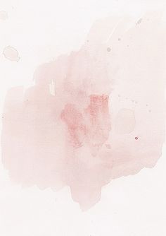 an abstract painting with pink and red colors on it's white background, showing the area where there is only one piece of paper left