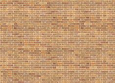 a brick wall that is made out of different colored bricks