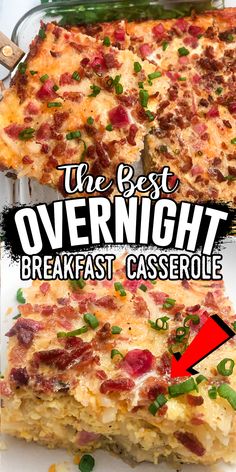 Overnight Breakfast Casserole Breakfast Casserole With Hashbrowns Make Ahead, Breakfast Casserole With Stuffing, Breakfast Casserole With Cream Mushroom, Over Night Breakfast Casserole Recipes, Breakfast Casserole For Potluck, Breakfast Sweet Casserole, Best Make Ahead Breakfast Casserole, Crockpot Breakfast Casserole With Ham, Flavorful Breakfast Casserole