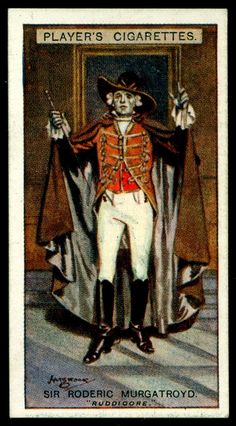 a card with an image of a man dressed as a skeleton