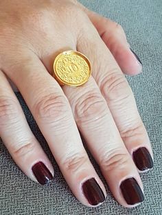 Signet ring women, gold coin ring, pinky ring, coin signet ring, coin pinky ring, coin pinky ring, silver coin ring, mens ring This lovely, silver coin ring was made of a Swiss Franc 10p coin, which was soldered to a wide handmade band decorated with silver granolites, creating a beautiful signet ring for women. The signet coin ring is available both in 14k gold plating over brass or silver and in solid sterling silver shiny or slightly oxidized (watch the short video to see). The ring is a grea Vintage Coin Shaped Signet Ring Gift, Vintage Coin Signet Ring As Gift, Vintage Coin Signet Ring For Gift, Hallmarked Coin Shaped Signet Ring As Gift, Gold Coin Shaped Signet Ring, Gold Coin-shaped Signet Ring For Gift, Gold Coin Shaped Signet Ring For Gift, Gold Coin Signet Ring For Gift, Signet Rings Women Gold