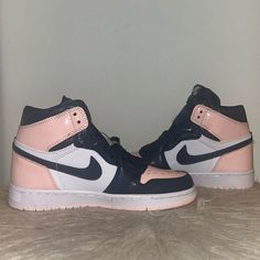 Air Jordan 1 Retro High Top Og. Brand New, Never Worn, Box Not Included. Women’s Size 7. Bubblegum Color-Way. Cute Jordans, High Top Nike, Bubblegum Color, Nike Shoes Air, Pink High Tops, Pretty Sneakers, All Jordans, Nike Shoes Jordans, Nike Trainers