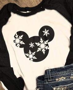 Disney Christmas Snowflake Family Matching Minnie Mickey Mouse | Etsy Disney Family Shirts Matching, Disney Trip Outfits, Disney Family Shirts, Christmas Cruises, Disney Silhouettes, Cricut Supplies, Svg Bundles