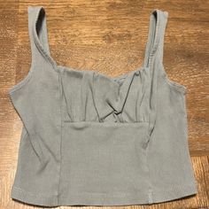 No Rips Or Stains Bundle To Save!!! Never Worn Casual Gray Tank Top, Casual Light Blue Tops From Urban Outfitters, Urban Outfitters Light Blue Casual Tops, Pale Blue Color, Urban Outfitters Tops, Cropped Tank Top, Crop Tank, Pale Blue, Blue Gray