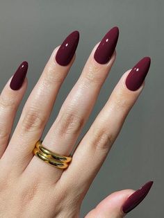 Maroon Nail, Brown Nails, Funky Nails