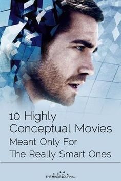 the poster for 10 highly conceptual movies meant only for the really smart ones, featuring a man's head