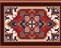 Ares Hovhannesyan :: Behance Armenia Art, Armenian Cross Stitch Pattern, Carpet Fabric