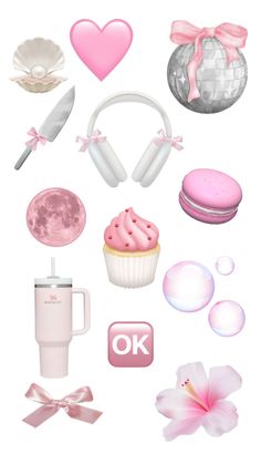 🎀✨🎀✨ Cute Aesthetic Emojis, Ig Stickers Aesthetic, Cute Ios Emoji, Girly Emojis, Cute Usernames For Instagram, Pink Emojis, Pink Emoji, Aesthetic Emoji