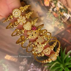 Kids Gold Jewelry Baby Girl Indian, Festive Adjustable Gold Charm Bracelet, Kids Bangles Gold Indian Adjustable, Baby Bangles Gold, Newborn Baby Girl Gold Jewellery, Adjustable Gold Baby Bangles