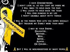 Living with endo... no one will understand unless you live with it. People may think they understand but there is no way for them to really get it.... Yellow Ribbon, Many People, The Words, Ribbon