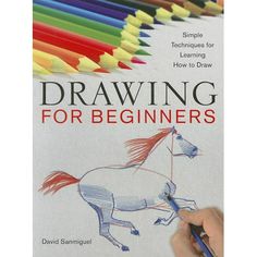 drawing for beginners book with colored pencils