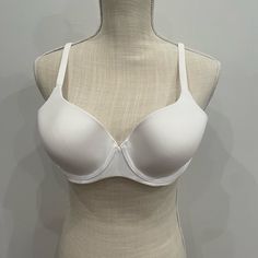 Nwt Brand: Ambrielle Everyday Full Coverage Size: 38a Rn# 93677 Supplier 75729-4 86% Nylon, 14% Spandex Elegant White Full Coverage Bra, Feminine Full Coverage White Bra, White Full Coverage Feminine Bra, Feminine White Full Coverage Bra, Spring Full Coverage Padded Bra, White Full Cup Bra With Moderate Coverage, White Fitted Bra With Moderate Coverage, White Full Coverage Bra For Spring, Spring White Full Coverage Bra