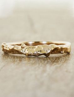 Pax captures the essence of a branch -- natural, textured, and imperfect. Available in recycled yellow, rose and white gold, recycled platinum, or recycled silver. Pairs beautifully with the Daya engagement ring. Handmade in NYC. Please let us know what ring size you need in the "Notes" section of your order. Branch Wedding Ring, Tree Branch Wedding, Ken And Dana Designs, Recycled Silver, Tree Branch, Ring Fit, Yellow Rose, Tree Branches, Nature Inspired