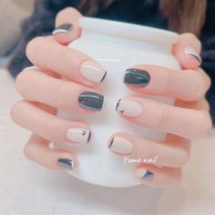 Minimal Nails Art, Hello Nails, Subtle Nails, Beauty Nails Design, Simple Gel Nails, Minimal Nails, Work Nails, Cute Gel Nails, Soft Nails