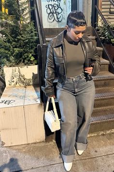 Winter Going Out Outfit Black Women, Winter Birthday Outfits Black Women, Monochromatic Outfit Black Women, Winter Outfit Black Women, Modest Outfits Black Women, Winter Outfits Black Women, Winter Outfits Black, Winter Baddie, Outfits Black Women