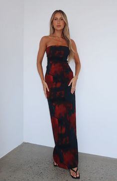 The Leave You Alone Maxi Dress Deep Merlot. Head online and shop this season's latest styles at White Fox. Express delivery and AfterPay available. Perspex Heels, Cute Mini Bags, Spring 2025, Christmas Party Dress, Burgundy Dress, Strapless Mini Dress, Hoco Dresses, Side Split, Christmas Dress