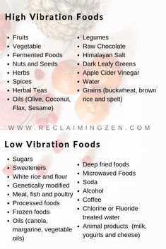 Low Vibration, Healing Frequencies, High Vibrational, Healing Food, Mindful Eating, Homemade Food, Holistic Healing, Health Remedies, Natural Healing