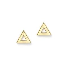 Triangle Out Stud Earrings – J&CO Jewellery Geometric Outline, Triangle Stud Earrings, Earrings Triangle, Bone Earrings, Triangle Earrings Stud, Triangle Studs, Triangle Earrings, Nose Stud, Girls Earrings