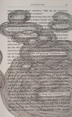 an old book page with many circles and lines on it, all in black ink