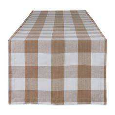 PRICES MAY VARY. Cotton SEATS 4-8 PEOPLE: 14x72" table runner fits a table that seats 4-8 people or layer on larger table as well; Dress our black and white checkered table runner up or down, use indoors every day, for parties or outdoors for picnics and barbecues EASY CARE: 100% cotton with 1" hem; Machine wash in cold water separately, gentle cycle, tumble dry low, low iron if needed; Cotton may shrink; Style your kitchen with gingham table runners and buffalo check table runners to create a f Buffalo Check Table, Buffalo Check Tablecloth, Buffalo Check Table Runner, Farmhouse Table Runners, Farmhouse Style Table, Table Accessories, Farmhouse Table, Rectangular Table, Home Products