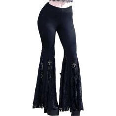 SKU:1005004894315170 Style: Gothic Waist Type: HIGH Decoration: Cut Out Elasticity: Slight Stretch Fabric Type: Knitted Pattern Type: Solid Pant Style: Flare Pants Material: COTTON Material: Polyester Fit Type: Slim Fit Length: Ankle-Length Pants Closure Type: Elastic Waist Gender: Female / Adult Front Style: Flat Gothic Pants, Flare Sleeve Sweater, Criss Cross Dress, Slim Blazer, Lantern Sleeved Blouses, Style Gothic, Flared Sleeves Top, Backless Blouse, High Waist Pants