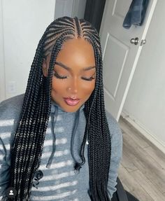 Fulani Braid, Latest Hair Braids, Lemonade Braids Hairstyles, A Hairstyle, Braids Styles