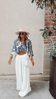 Mexico Vacation Outfits, Cancun Outfits, Thailand Outfit, Greece Outfit, Look Boho Chic, Outfits For Mexico, Honeymoon Outfits