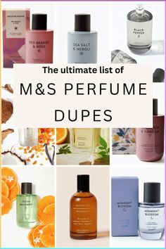 These perfume dupes from M&S smell just like the designer versions but cost a lot less. Marks And Spencer Perfume, Perfume Suggestions, Zara Perfume, Replica Perfume, Chanel Allure Homme, Paco Rabanne Lady Million, Fashion Fairytale, Style On A Budget, Cheap Perfume