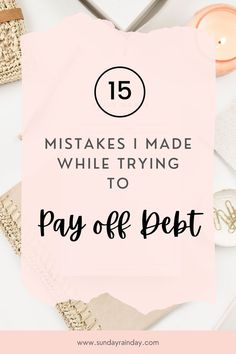 15 Mistakes I made while trying to pay off debt. Lifestyle Inflation