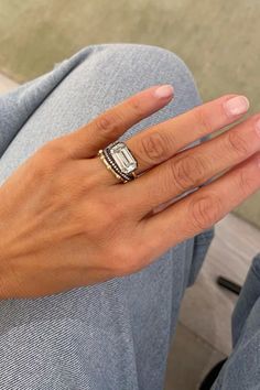 Jessica Mccormack, Dream Engagement Rings, Classy Jewelry, Put A Ring On It, Bling Rings, East West