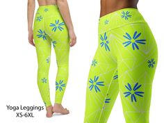 Joy Inside Out Costume, Inside Out Costume, Joy Inside Out, Green Floral Pattern, Costume Women, Run Disney, Workout Yoga, Active Wear Pants