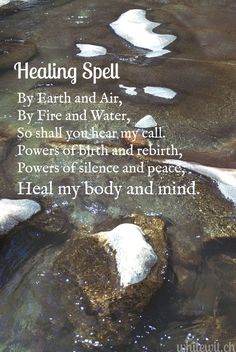 Healing Spell, Fire And Water, Magick Spells, Wiccan Spell Book, Witchcraft Spell Books, Witch Spell Book, Witch Spell