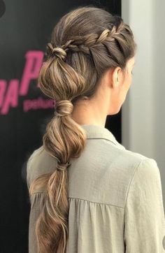 Wedding Hair Inspiration, Fringe Hairstyles, Everyday Hairstyles, Hairstyles For School, Bride Hairstyles, Hair Dos, Brunette Hair Color, Pretty Hairstyles, Summer Hairstyles