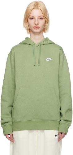 Olive Green Nike, Nike For Men, Nike For Women, Nike Clothing, Nike Sweats, Basic Hoodie, Hoodie Green, Green Hoodie, Nike Sweatshirts