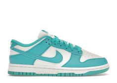 Nike Dunk Low Next Nature Dusty Cactus (Women's) Teal Nike Dunks, Nike Dunk Low Next Nature, Teal Nikes, Preppy Shoes, Shoe Wishlist, Hot Sneakers, Nike Dunk Low, Dunk Low, Adidas Yeezy