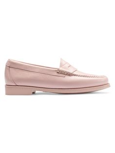 Whitney Leather Penny Loafers Leather