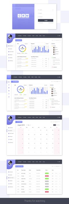 three screens showing different types of webpages and the same screen size as well as numbers