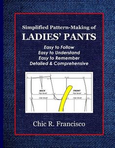 a book cover with the title, simple guide to sewing ladies'pants