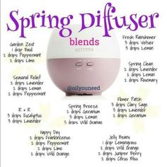 Shop bgrovres's closet or find the perfect look from millions of stylists. Fast shipping and buyer protection. DōTERRA spring diffuser LN. used once. Outdoor Essential Oil Blends, Spring Diffuser Blends