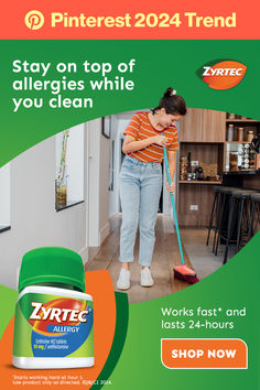 a woman is cleaning the floor with a mop and cleaner in front of her